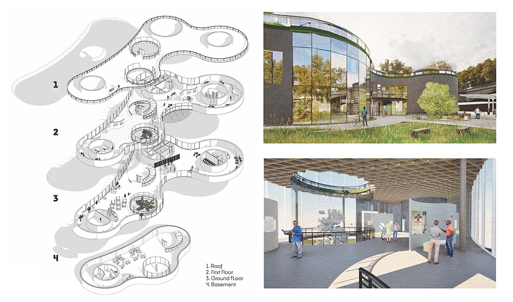 Architectural design by a student