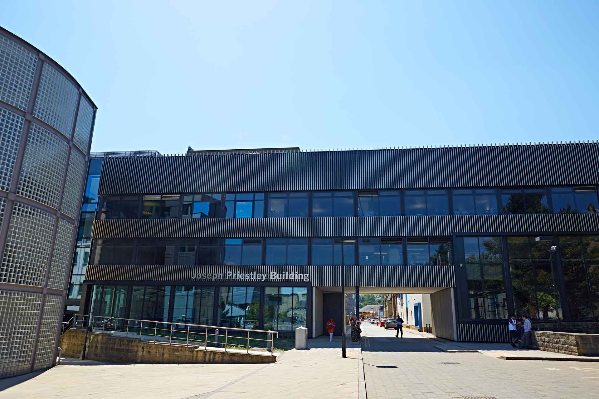Image of our building joseph Priestley where our science facilities are