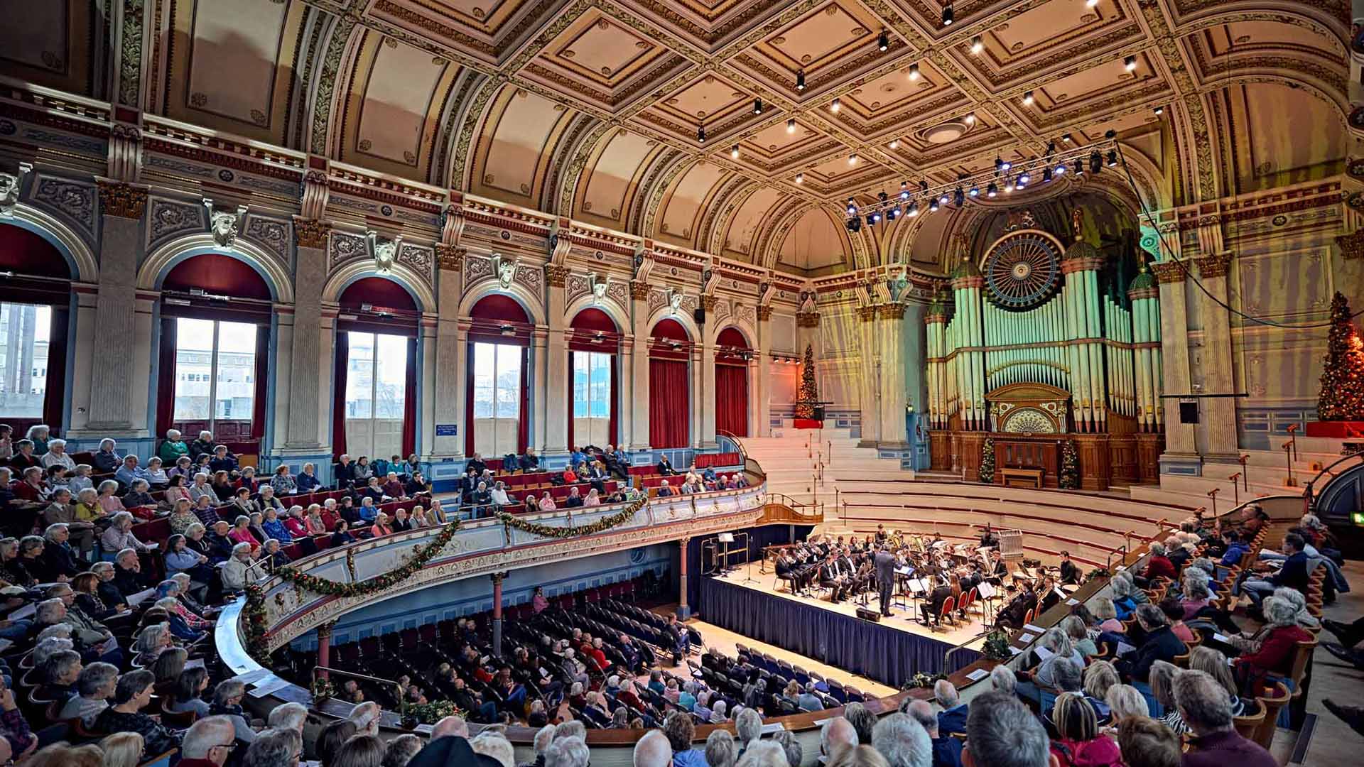 Music Performance at a Town Hall